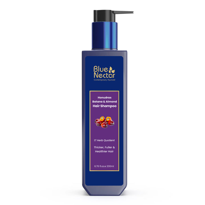 Batana & Almond Hair Shampoo for Hair Growth (17 herbs, 200ml)