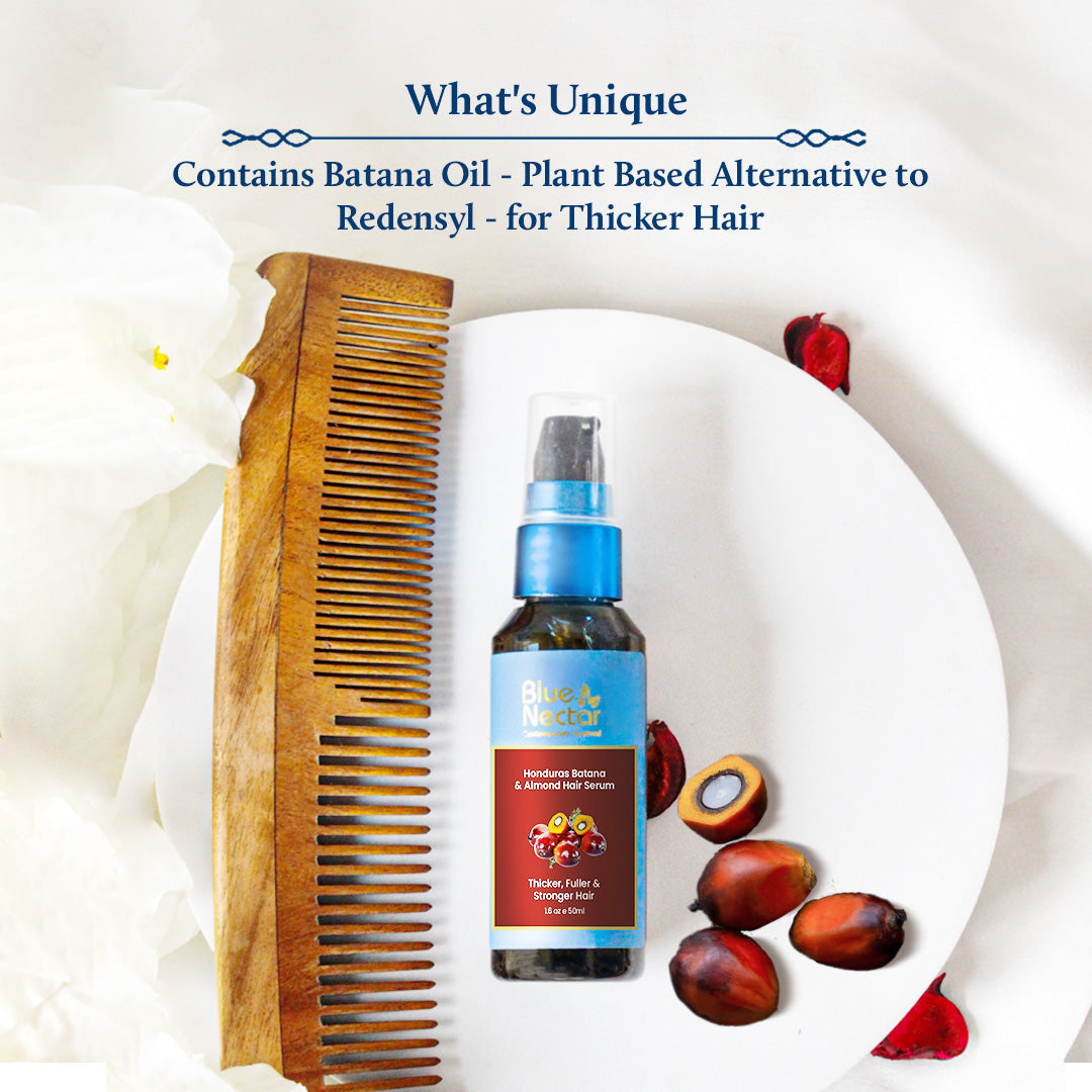 Batana & Almond Hair Serum for Hair Growth (17 herbs, 50ml)