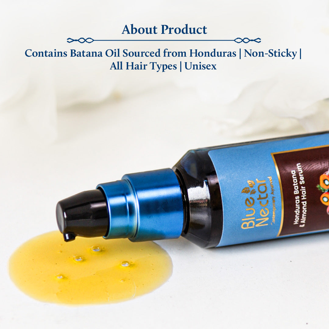 Batana & Almond Hair Serum for Hair Growth (17 herbs, 50ml)