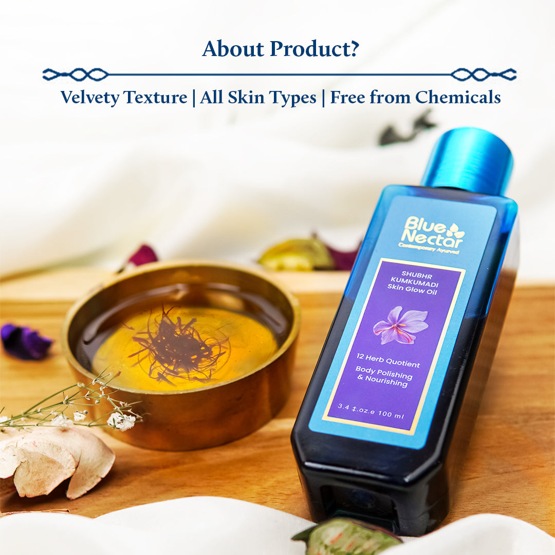 Body Oil for Glowing Skin with Velvety texture and suitable for all skin types