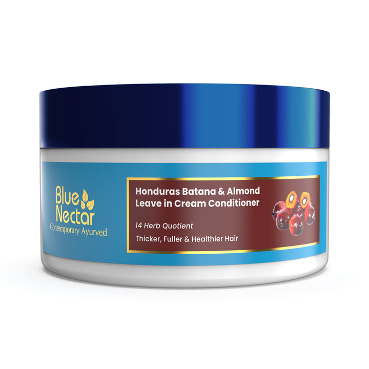 Batana & Almond Leave-In Conditioner for Soft, Smooth, and Manageable Hair (14 Herbs, 200g)
