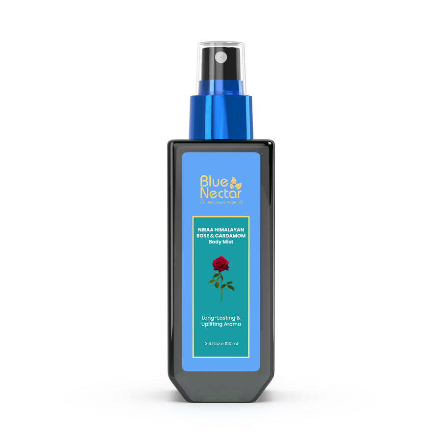 Niraa Himalayan Rose & Cardamom Body Mist | Long-Lasting & Uplifting Aroma