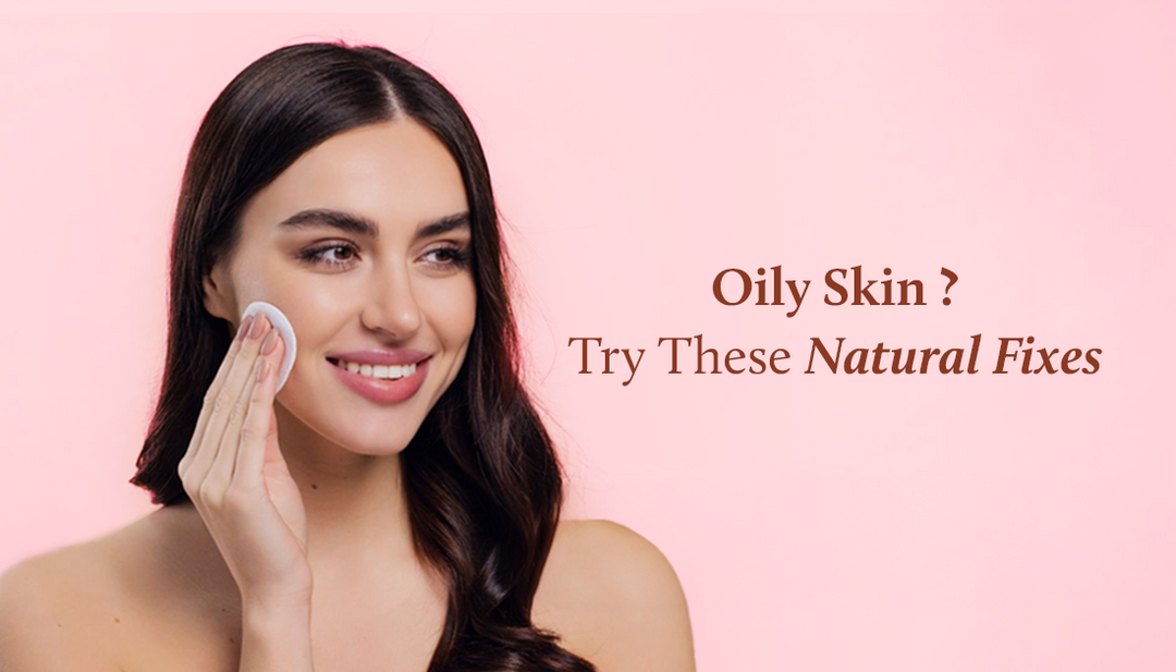 lady is removing excess oil from her face