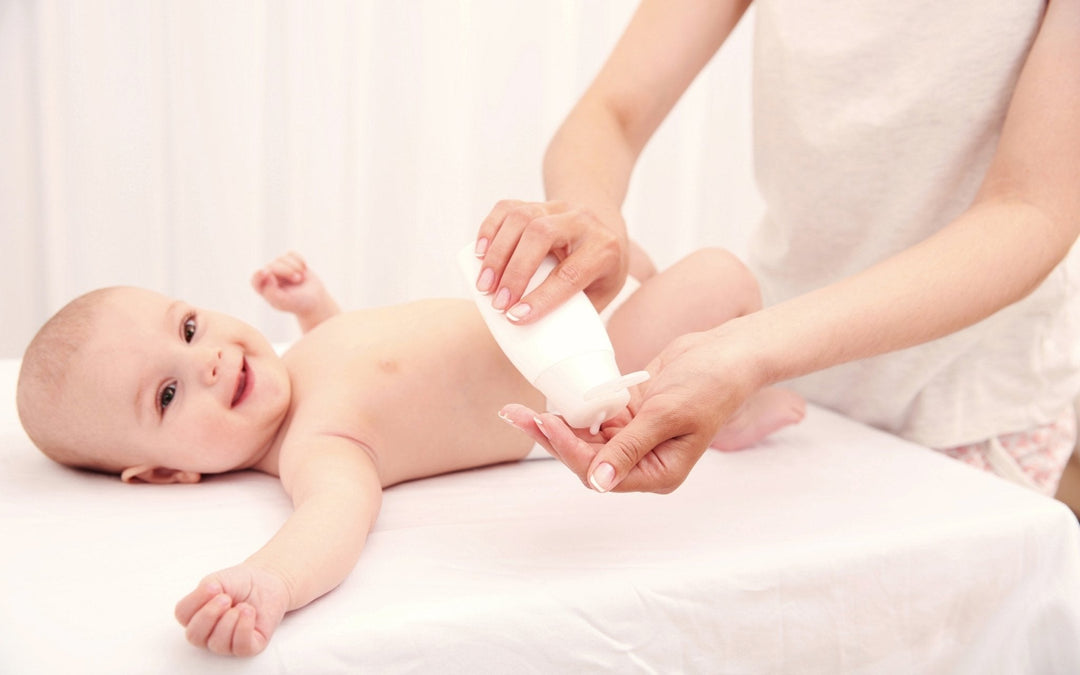Baby Oil Vs Baby Lotion - Decoded for Newly Blessed Parents! - Blue Nectar Ayurved