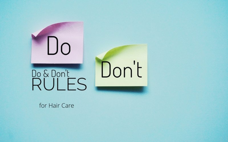 Do's and Dont's for Hair - Quick tips and remedies - Blue Nectar Ayurved