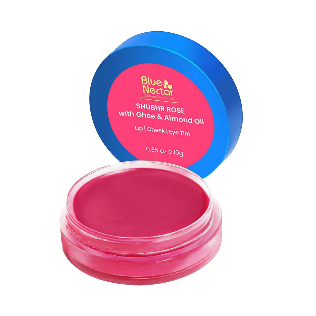 Shubhr Lip Tint, Cheek & Eye Tint with Nourishing Ghee & Shea Butter (10g)