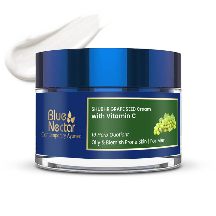 Grape seed cream with Vitamin C for men