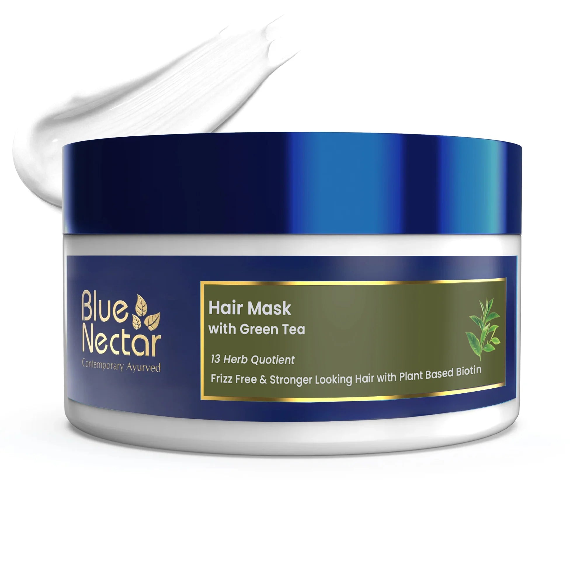 Green Tea Hair Mask for Frizzy Hair for Smooth, Nourished Strands ...