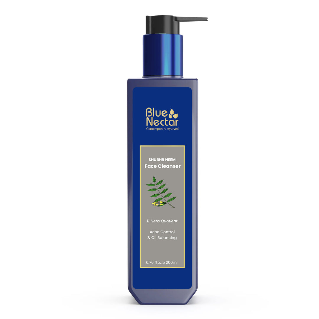 Shubhr Neem Pimple Face Wash for Acne Control & Oil Balancing (11 Herbs)