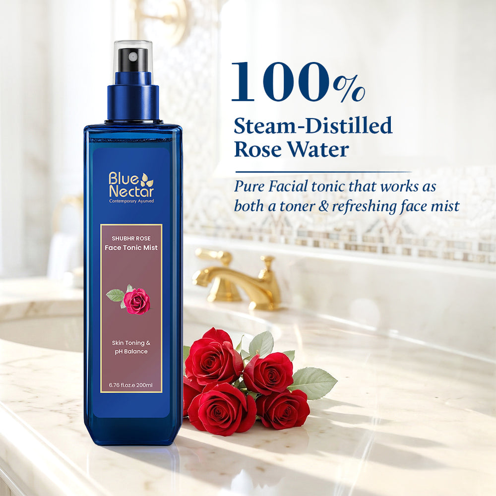 Rose face mist for skin toning | 100% steam distilled rose water