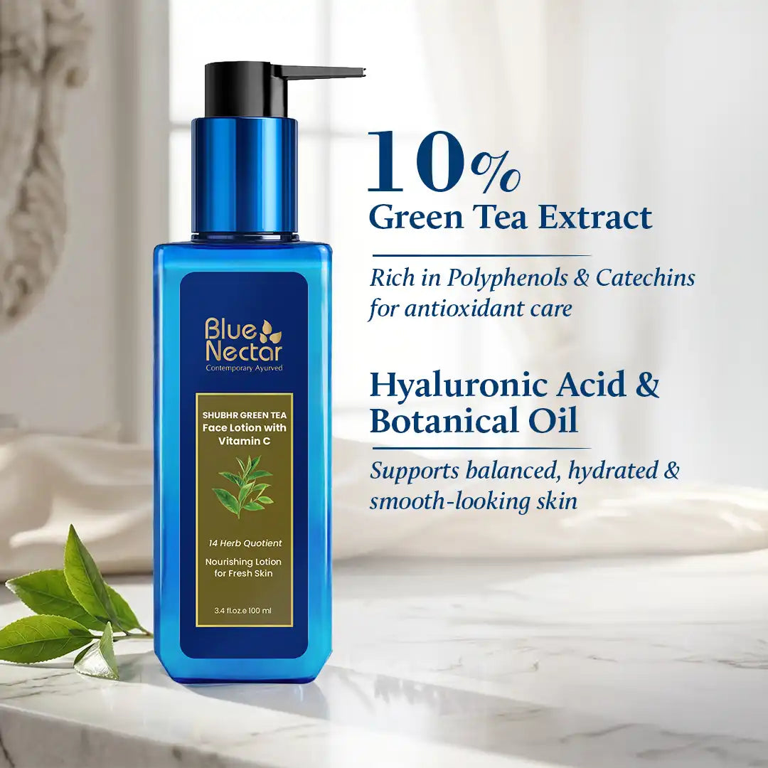 Green tea face lotion 100ml | 10% Green Tea Extract