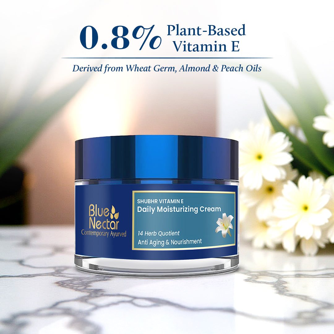 Women's Vitamin E Face Cream for Skin Hydration (14 herbs, 50g)