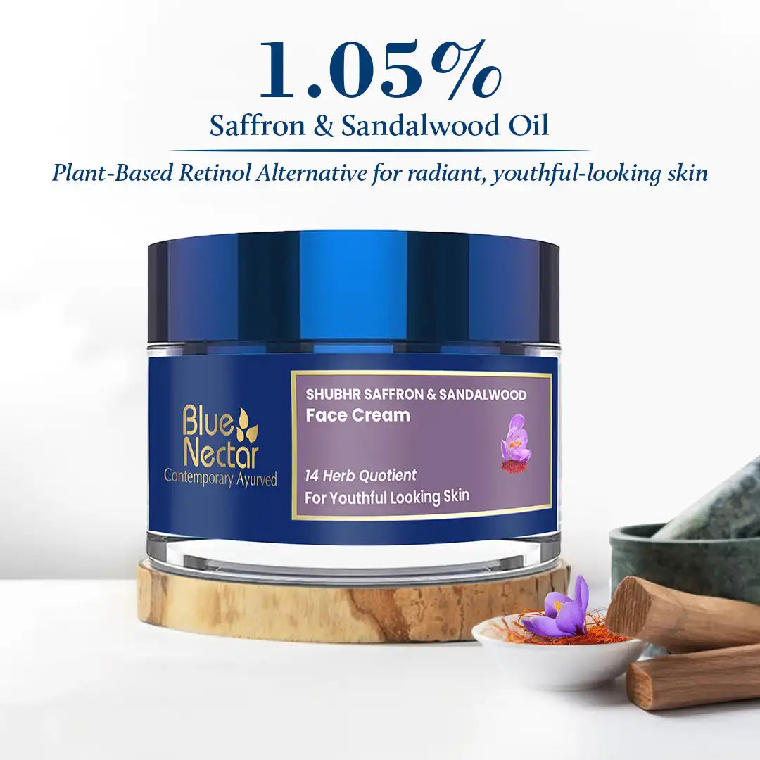 Saffron & Sandalwood anti aging cream for women |105%saffron & sandalwood