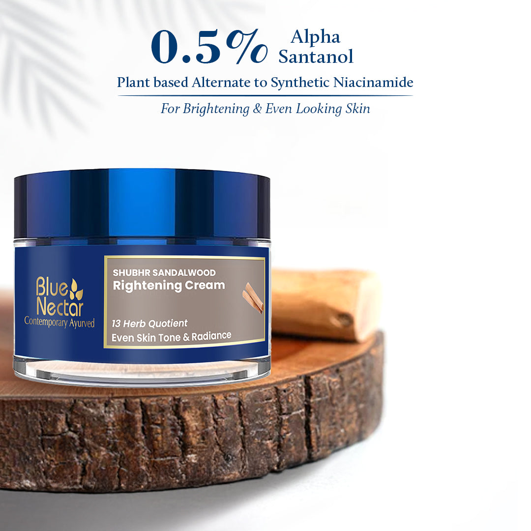 Brightening cream for womenAC with 0.5% lpha Santanol