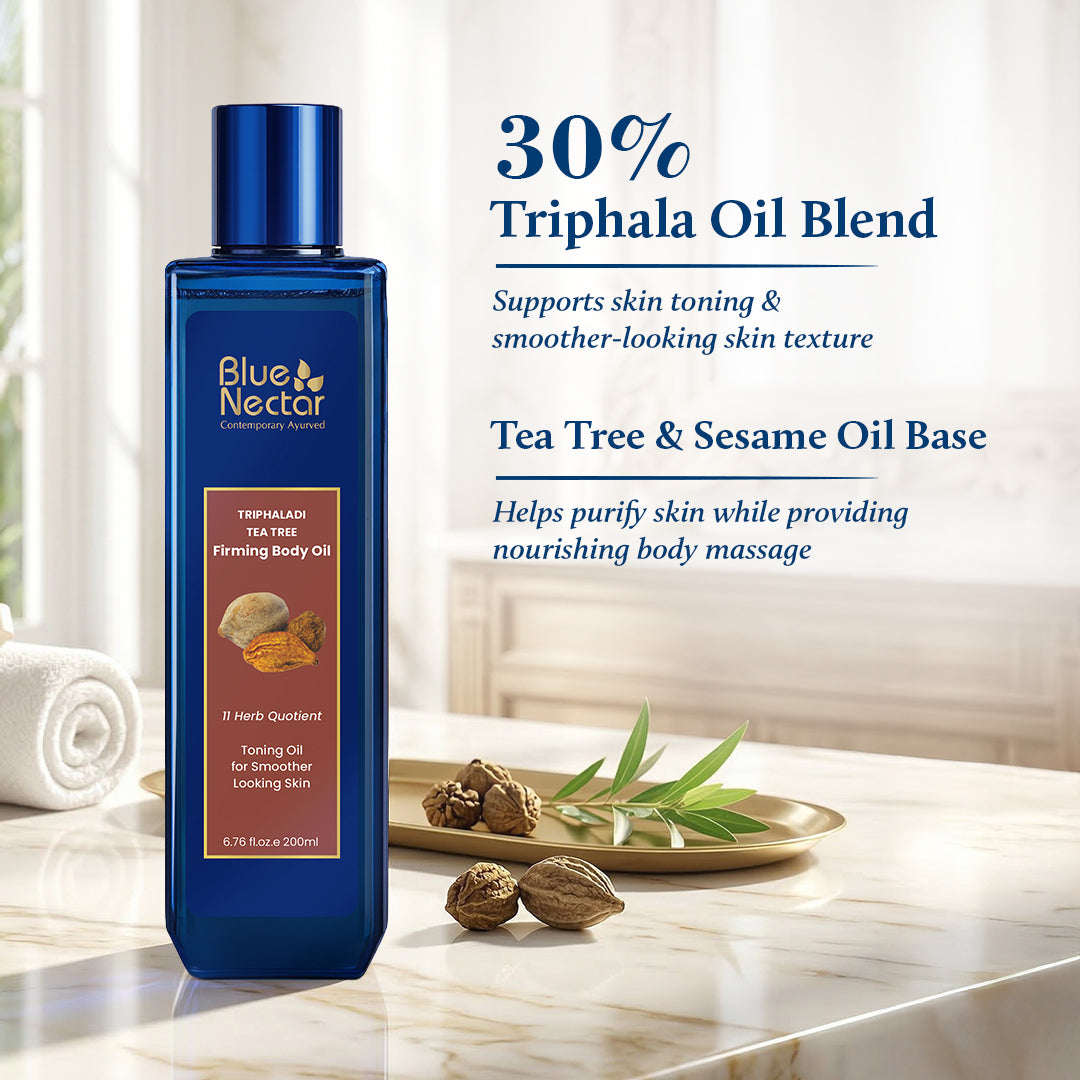 Triphaladi anti cellulite body oil | 30% triphala oil blend