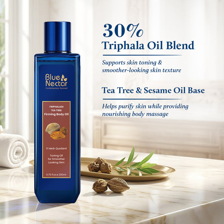 Triphaladi anti cellulite body oil | 30% triphala oil blend