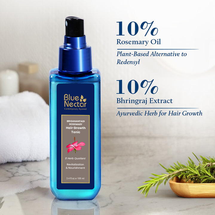 Rosemary Hair Tonic for Hair growth (8 herbs, 100ml)
