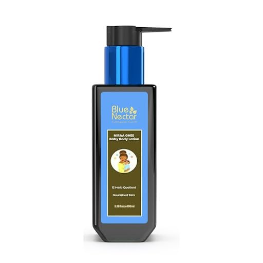 Niraa Baby Body Lotion with Natural Ghee for Nourished Skin (12 herbs)