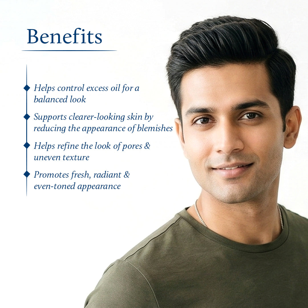 Grape seed cream with Vitamin C for men benefits