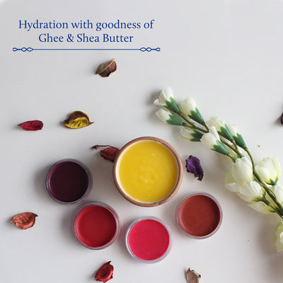 Shubhr Lip, Cheek & Eye Tint with goodness of  Nourishing Ghee & Shea Butter (10g)