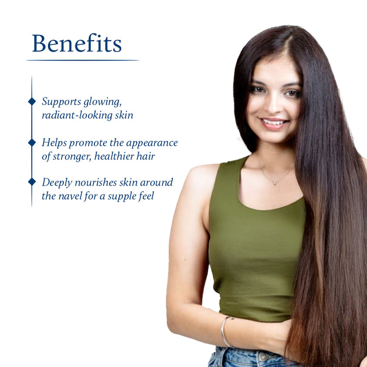 Nabhi Oil with Ghee & Olive Oil for Skin Glow & Strong Hair (22 Herbs)