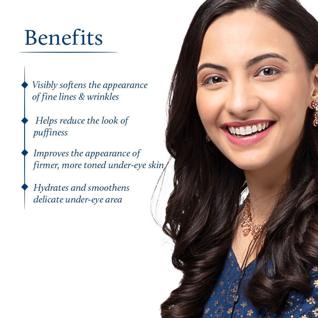 Shubhr Niacinamide Under Eye Serum for Dark Circles (17 herbs, 30ml)