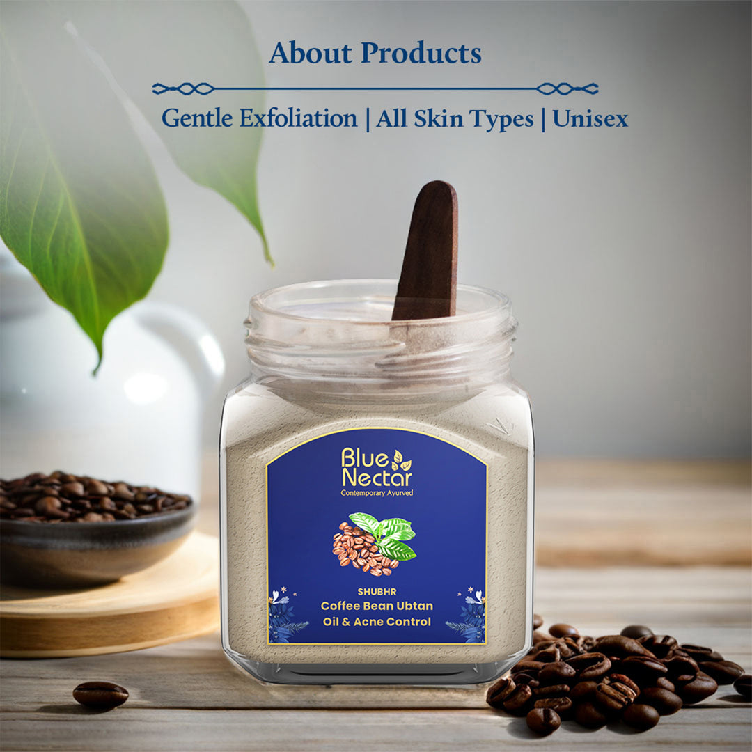 Coffee Powder Ubtan Face Pack for Tan Removal & Natural Exfoliaiton (11 herbs, 100gm + 15gm)