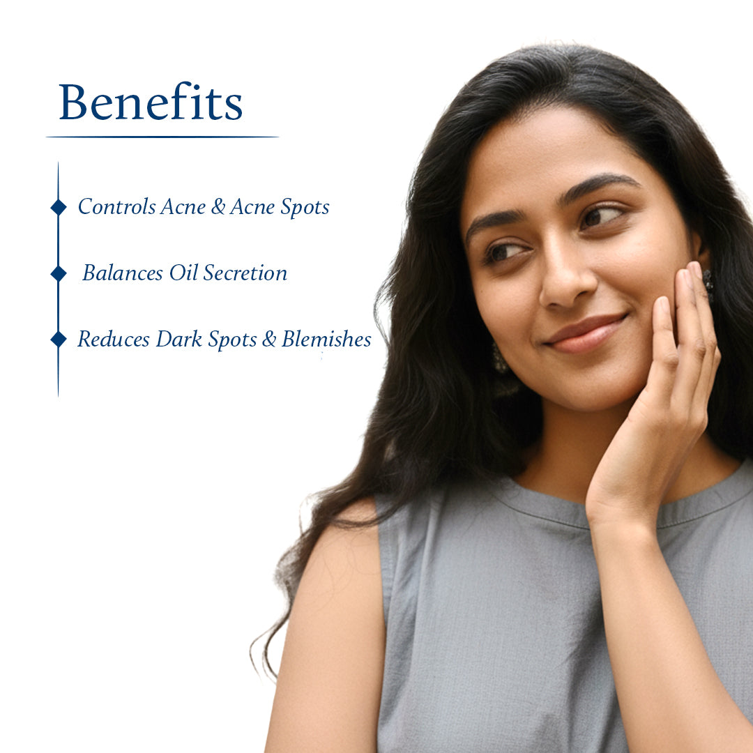 Shubhr Neem Pimple Face Wash for Acne Control & Oil Balancing (11 Herbs)