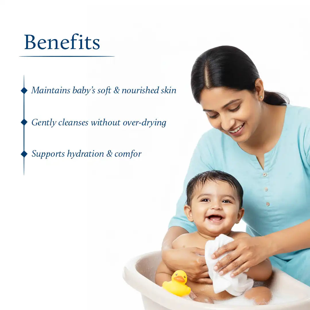 Natural baby body wash with ghee benefits