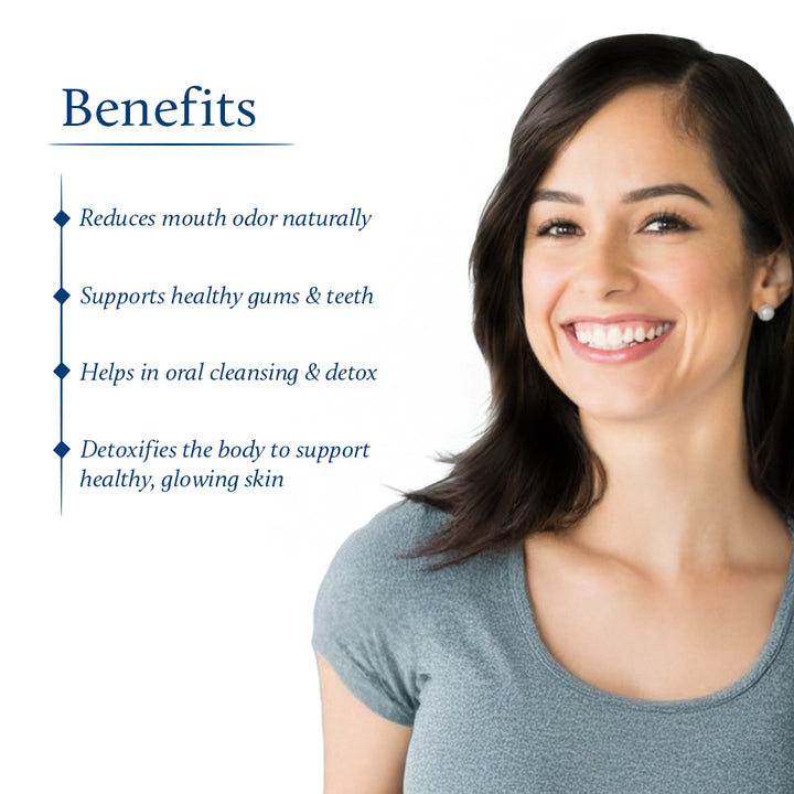 Mouth Oil for Oil Pulling with Coconut & Mint for Oral care and Bad Breath (9 herbs)