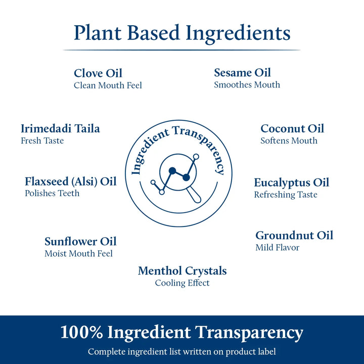 Clove kavala oil for mouth pulling ingredients