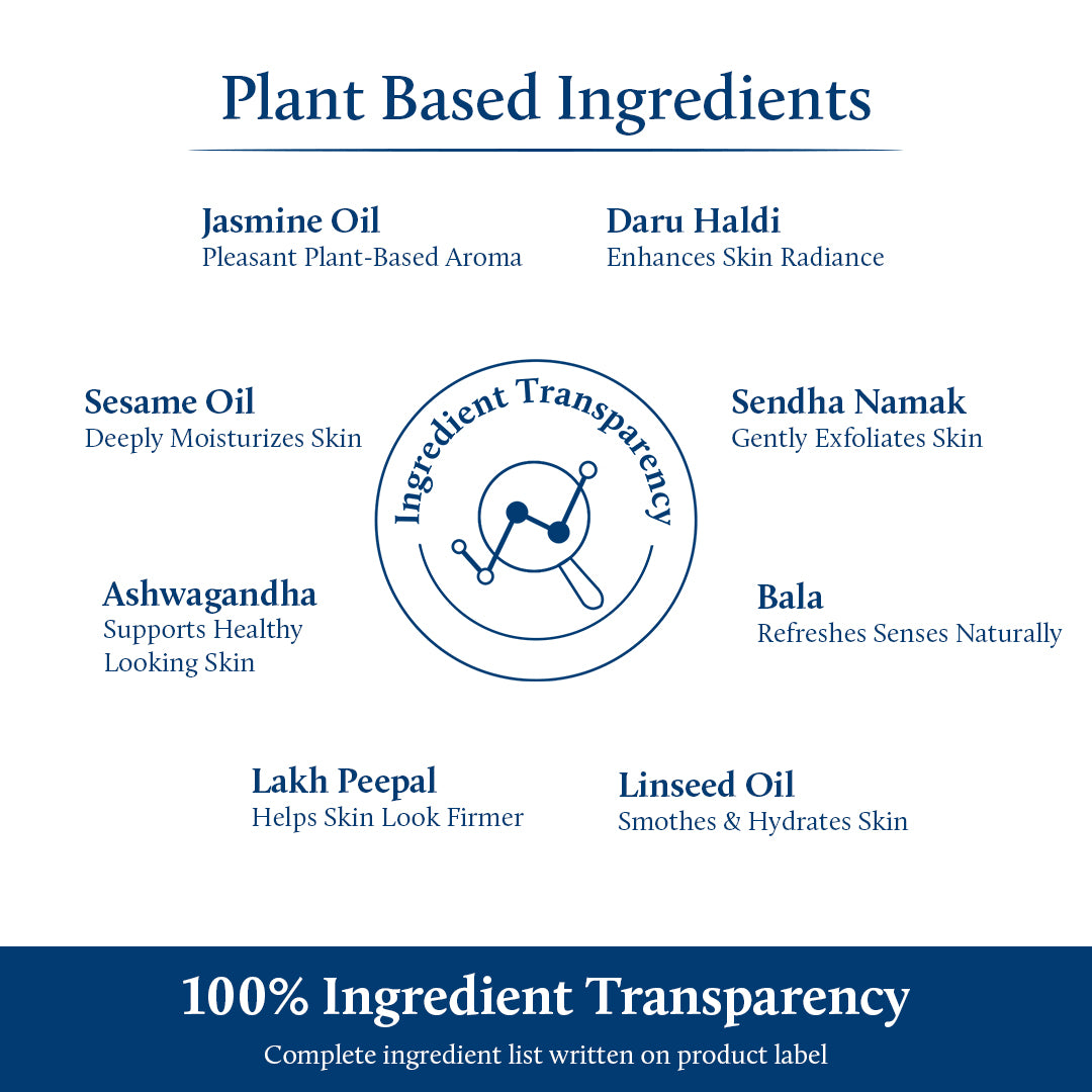 Jasmine Body Massage Oil for Relaxation & Hydration ingredients list