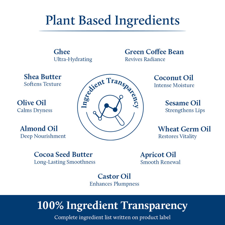 Shubhr Natural Lip Balm with goodness of Ghee ( 10 herbs , 10g )