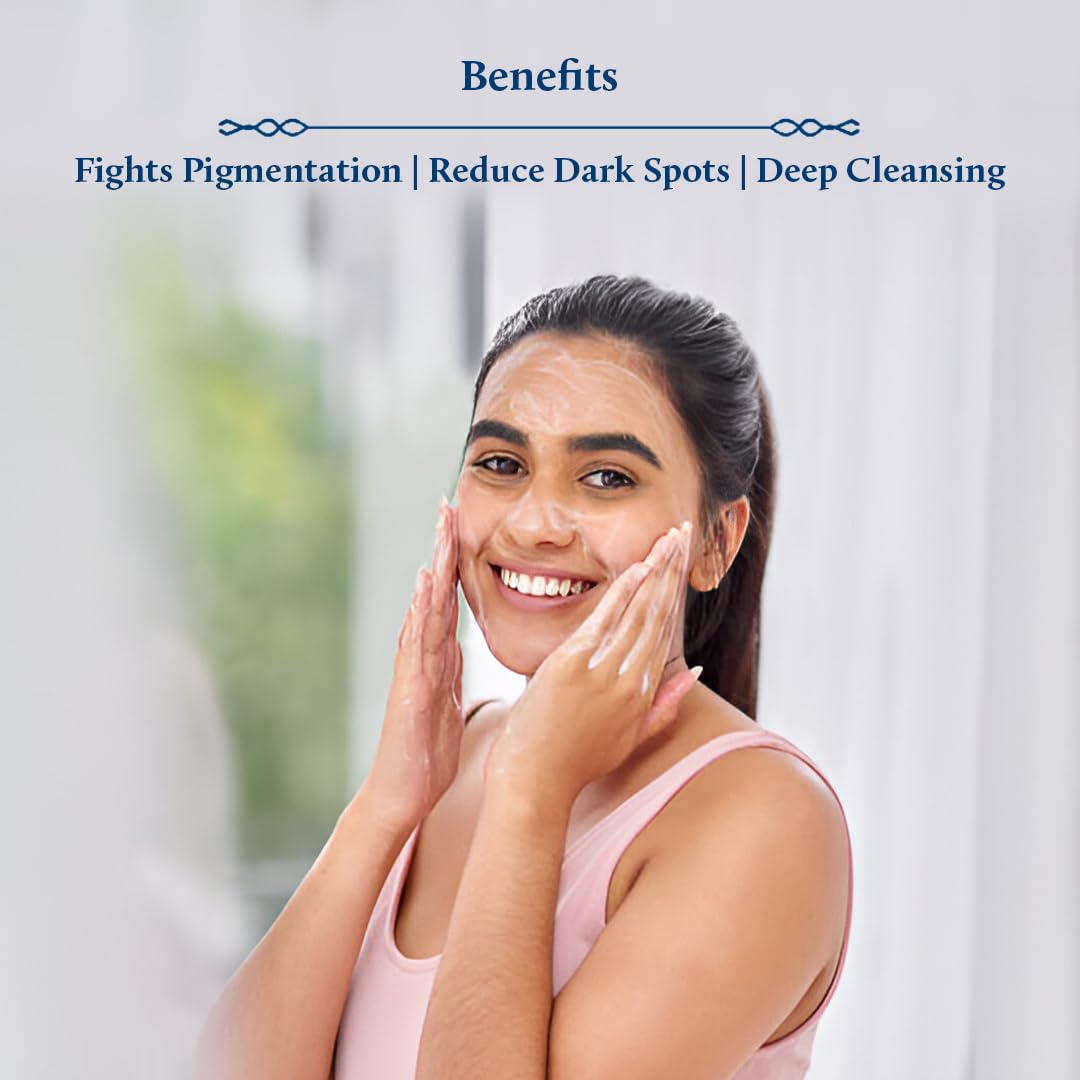 Rice water face wash for pigmentation, dark spots and deep cleansing