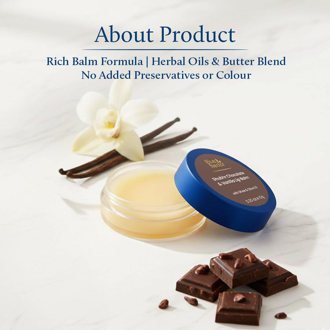 Shubhr Natural Lip Balm with goodness of Ghee ( 10 herbs , 10g )