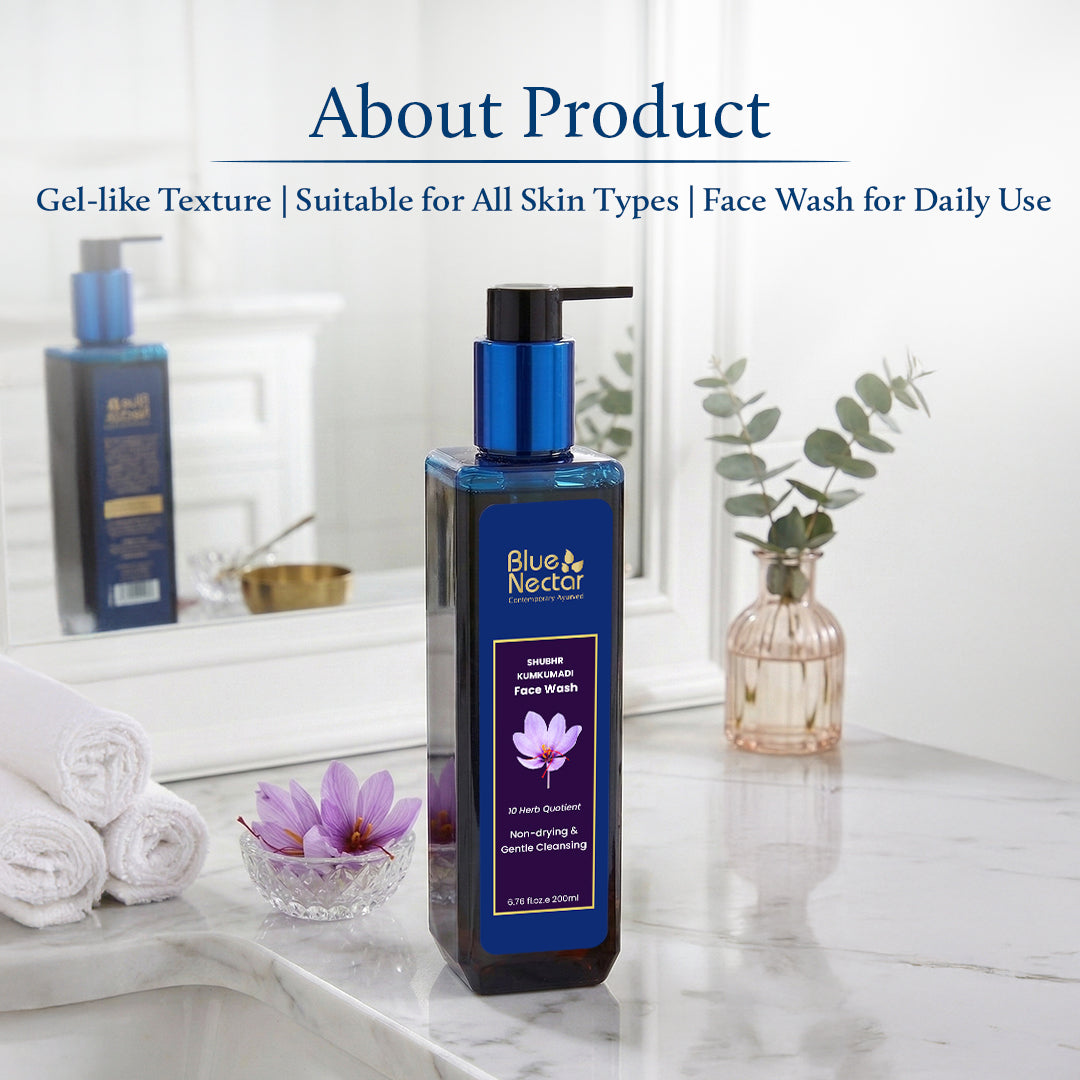 Kunmkumadi face wash for gentle cleansing | Daily Use