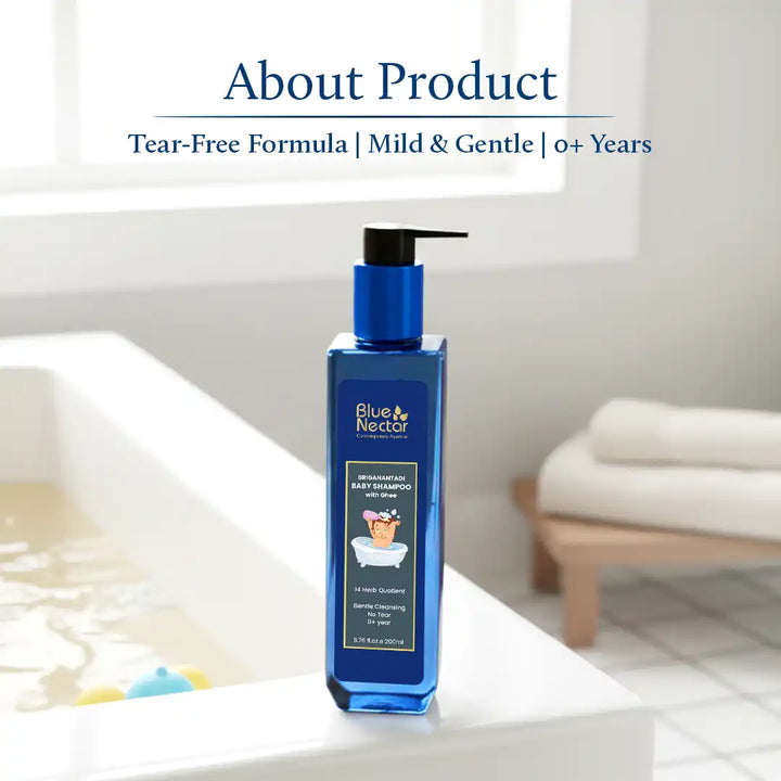 Baby shampoo with ghee| Tear free formula