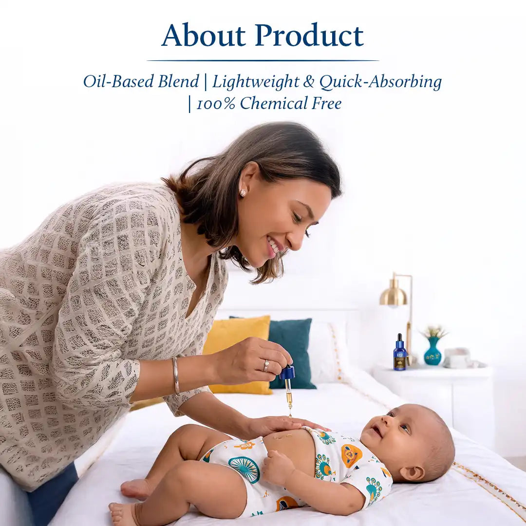 Baby nabhi oil with hing and ghee