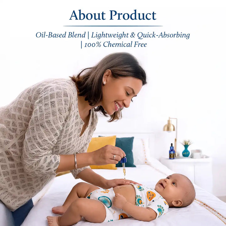 Baby nabhi oil with hing and ghee