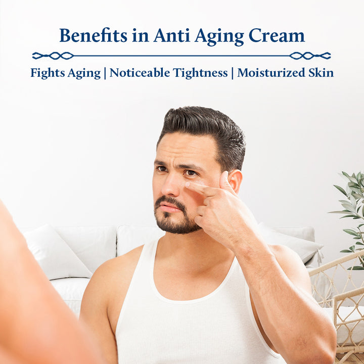 Shubhr Men's Saffron Anti Aging Face Cream + Ayurvedic Slimming Body Massage Oil Combo