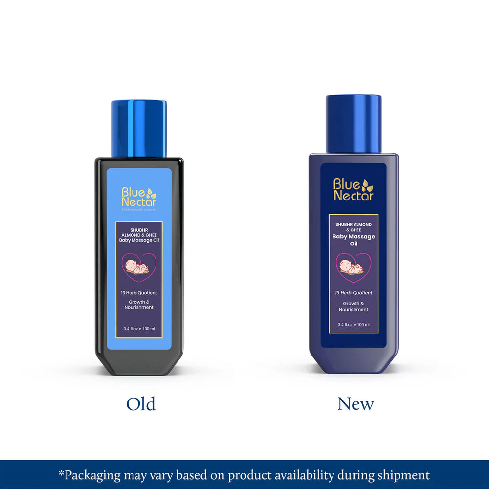 Natural baby body massage oil  100 ml new look