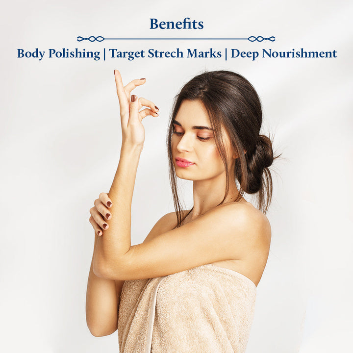 Body polishing Oil for Stretch marks and Deep Nourishment