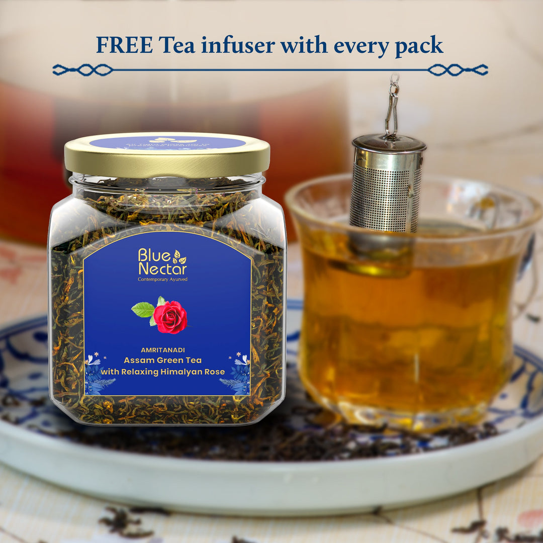 Free Infuser with Rose Green Tea