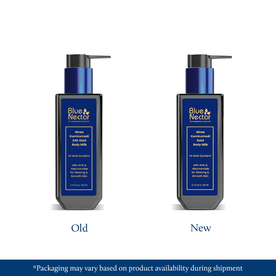 Gold body milk for hydration new look