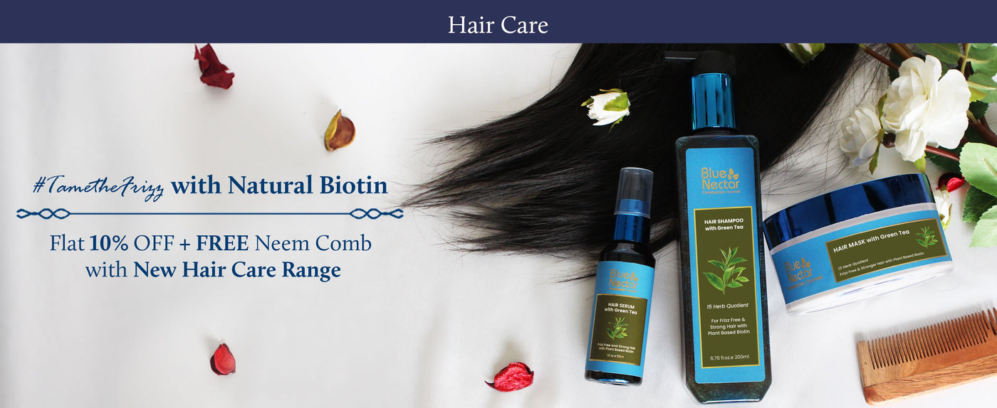 Free Neem Comb with New Hair Care Range