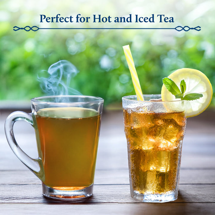 Green Tea can be Hot or Iced