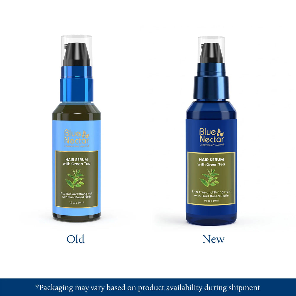 Green Tea hair serum for frizz free hair new look