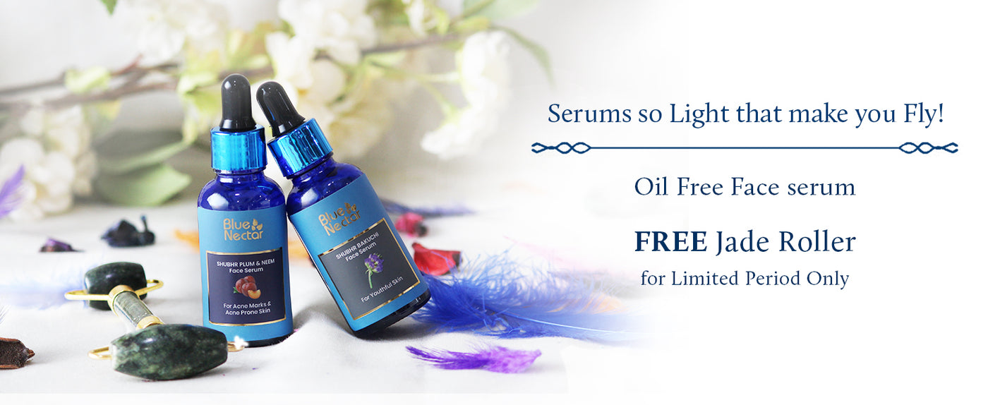 Free Jade Roller with Oil Free Serum