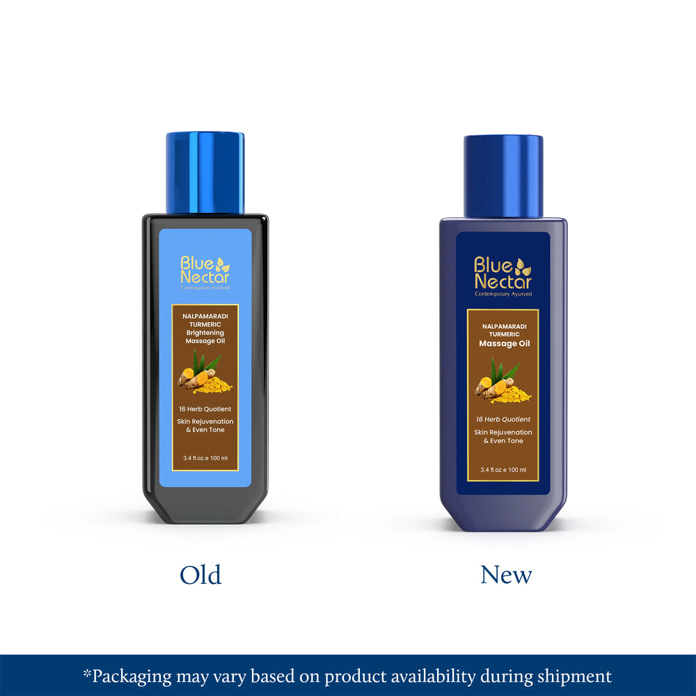 Nalpamaradi Turmeric bodyt massage oil 100ml new look