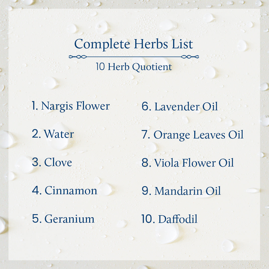 Nargis body mistingredient list